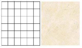 Porcelain mosaic tile matt finish