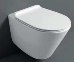 [GA18/F85] Wallhung WC Rimless with Fixing Kit